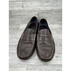 Polo Ralph Lauren Driving Shoes Mens Size 11D Leather Loafers Moccasin Slip On‎